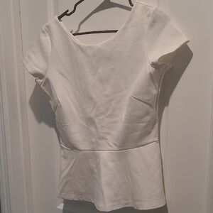 Elegant White Women's Top